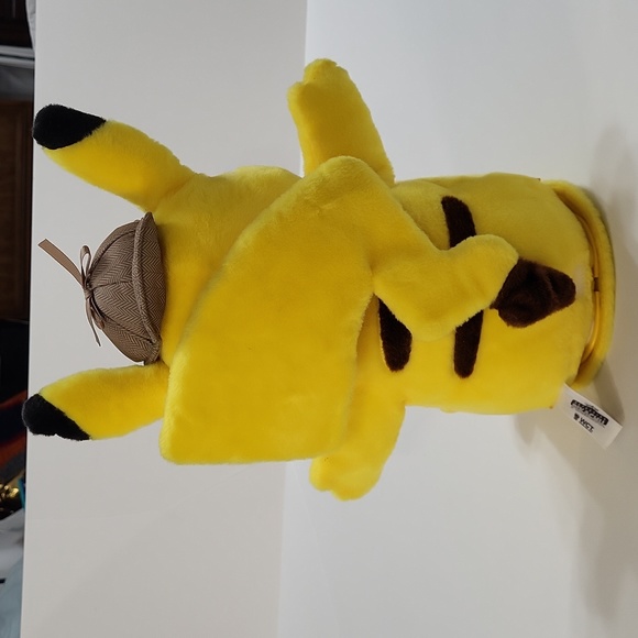 Wct Pokemon Talking Moving Detective Pikachu 12" Plush Stuffed Animal Toy - Picture 6 of 12